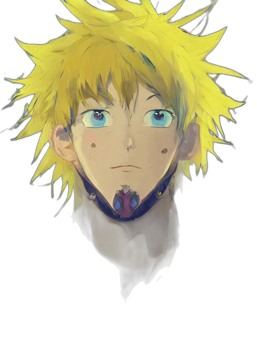 face, mask, creature, staff transparent PNG cut-out