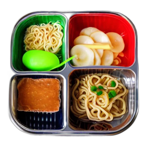 food, monochrome, colorful, green, school, lunch, ramen transparent PNG cut-out