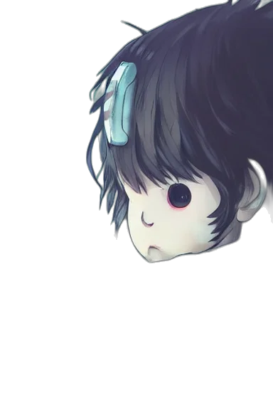 mask, face, robot, creature, anime, 3d render, pixel art, watercolor transparent PNG cut-out