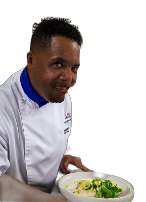 staff, food, face, jacket transparent PNG cut-out