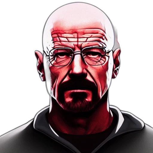 face, comic book art, cartoon, photorealistic transparent PNG cut-out