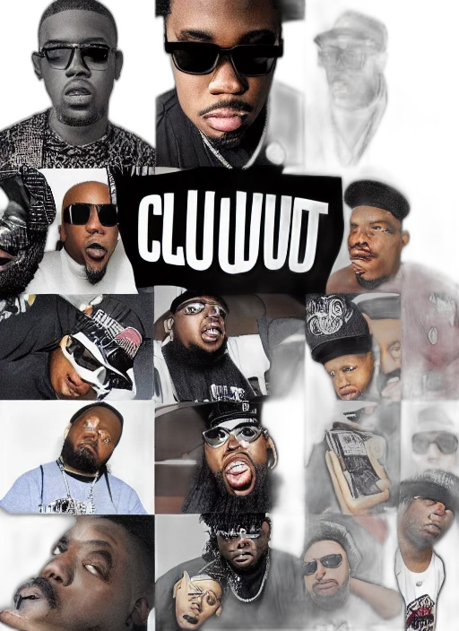 clout, rap, album, cover transparent PNG cut-out