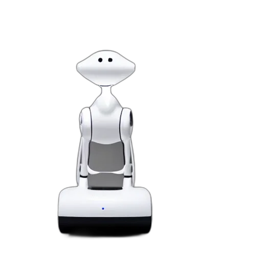 robot, staff, furniture, 3d render, apple, idog, dog, concept transparent PNG cut-out
