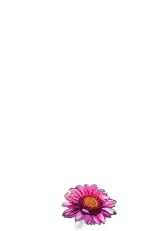 flower, crown, staff, creature, pixel art, vaporwave, 3d render, photorealistic transparent PNG cut-out