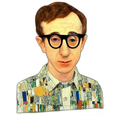 face, jacket, cartoon, pixel art transparent PNG cut-out