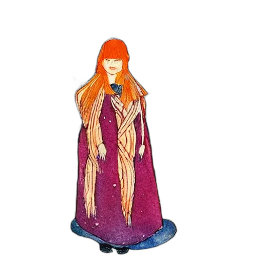 dress, fantasy art, concept art, cartoon transparent PNG cut-out