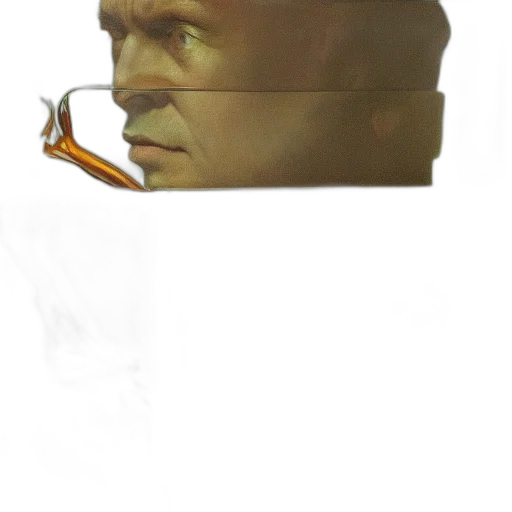 face, mask, robot, creature transparent PNG cut-out