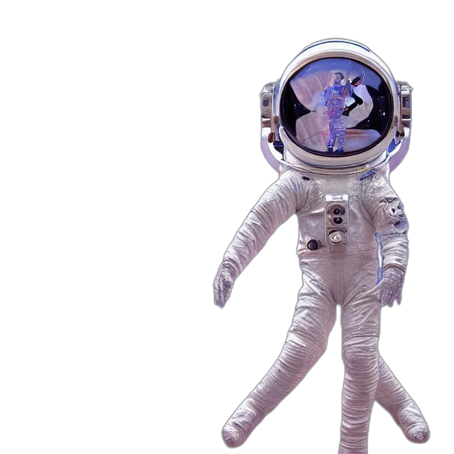 robot, staff, mask, 3d render transparent PNG cut-out