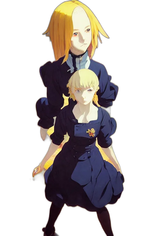 dress, staff, crown, anime transparent PNG cut-out