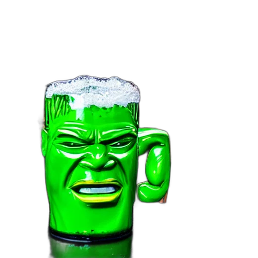 bottle, face, mask, creature, 3d render, photorealistic, pixel art, concept art transparent PNG cut-out