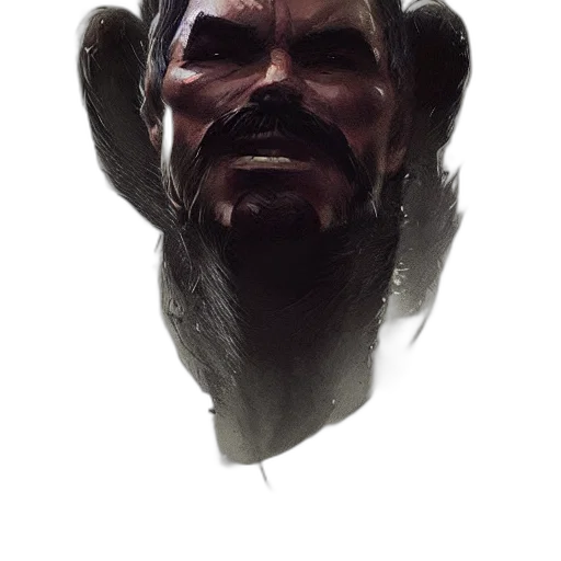 face, mask, creature, dragon, concept art, fantasy art, comic book art, photorealistic transparent PNG cut-out