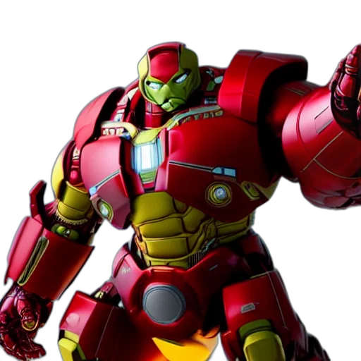 robot, 3d render, concept art, comic book art, photorealistic, still, photo, hulkbuster transparent PNG cut-out