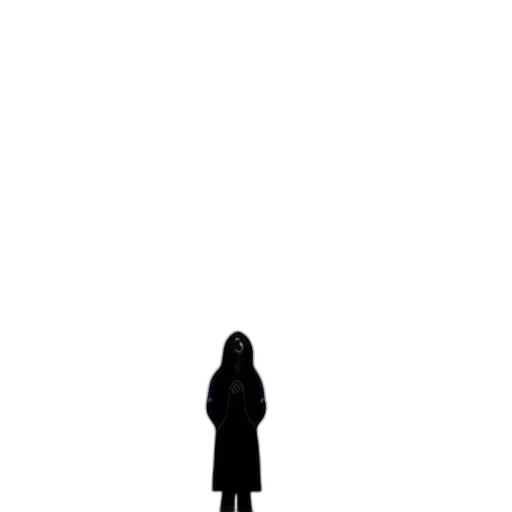 dress, creature, face, jacket transparent PNG cut-out