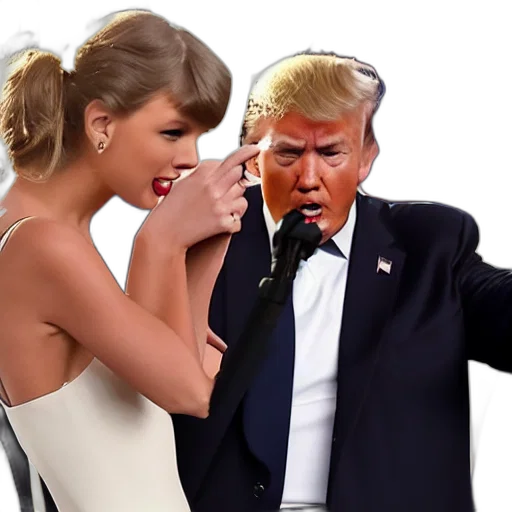 concept art, fire, taylor, swift, takes, selfie, donald, trump transparent PNG cut-out