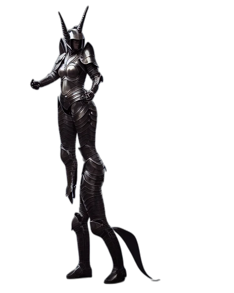 robot, staff, weapon, creature transparent PNG cut-out