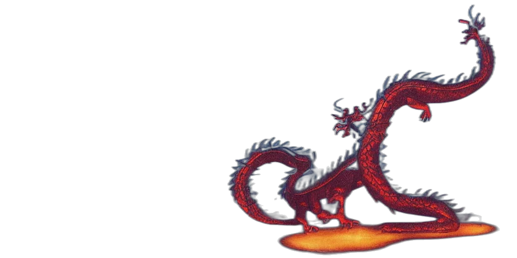 dragon, creature, staff, animal transparent PNG cut-out