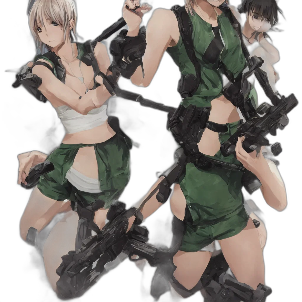 weapon, concept art, pixel art, cyberpunk transparent PNG cut-out