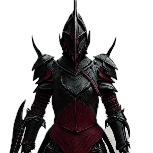 mask, sword, concept art, fantasy art transparent PNG cut-out