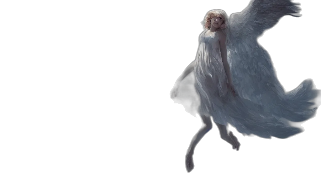 creature, hair, dragon, dress, concept art, fantasy art, watercolor, photorealistic transparent PNG cut-out