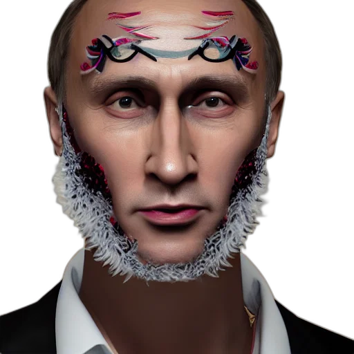 face, mask, hair, creature transparent PNG cut-out
