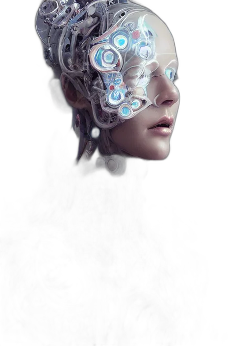 robot, mask, face, jewelry transparent PNG cut-out