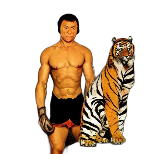 animal, creature, photorealistic, oil painting transparent PNG cut-out