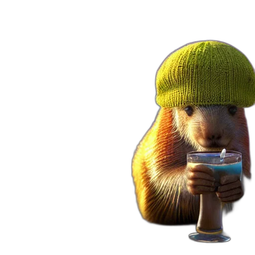 hat, animal, jacket, creature transparent PNG cut-out