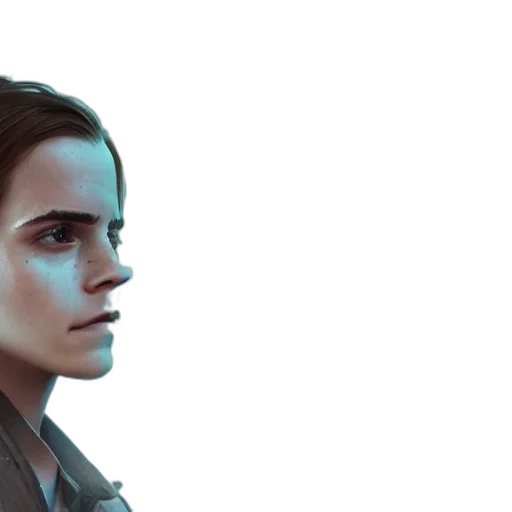 face, robot, jacket, concept art, photorealistic, cyberpunk, comic book art, outer space transparent PNG cut-out