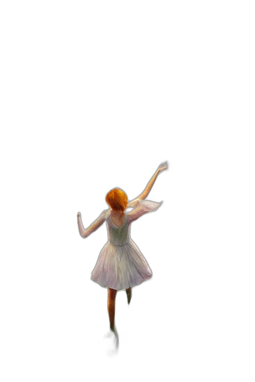 dress, staff, robot, hair transparent PNG cut-out