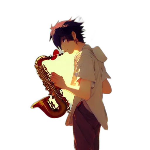concept art, anime, pixel art, cartoon transparent PNG cut-out