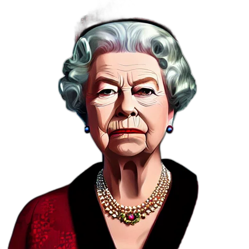 crown, face, jewelry, photorealistic transparent PNG cut-out
