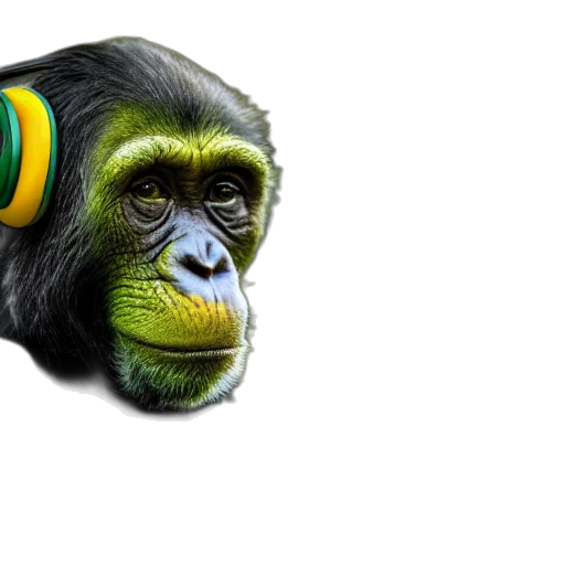 mask, animal, photorealistic, 3d render transparent PNG cut-out