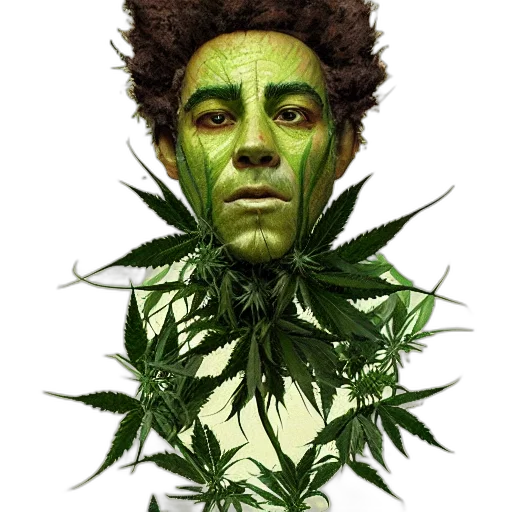 mask, tree, face, creature, concept art, comic book art, photorealistic, cartoon transparent PNG cut-out