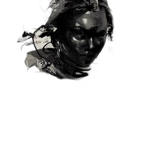 mask, face, crown, weapon transparent PNG cut-out