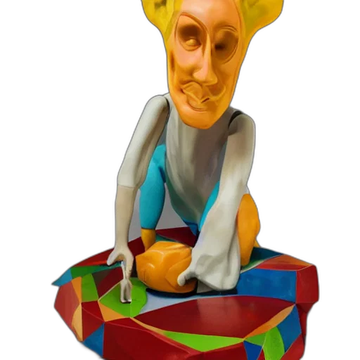 crown, 3d render, cartoon, occult transparent PNG cut-out