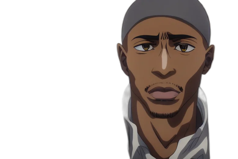 face, anime, cartoon, concept art transparent PNG cut-out