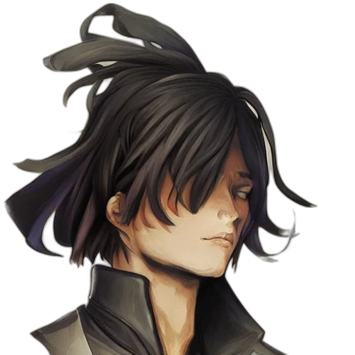 face, mask, staff, jacket transparent PNG cut-out