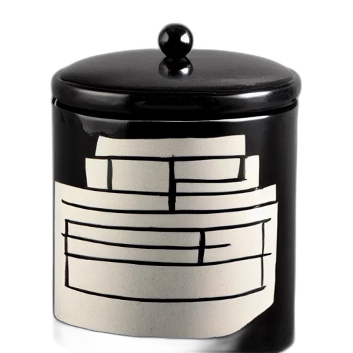 robot, jewelry, bottle, crown, 3d render, monochrome, black, canister transparent PNG cut-out