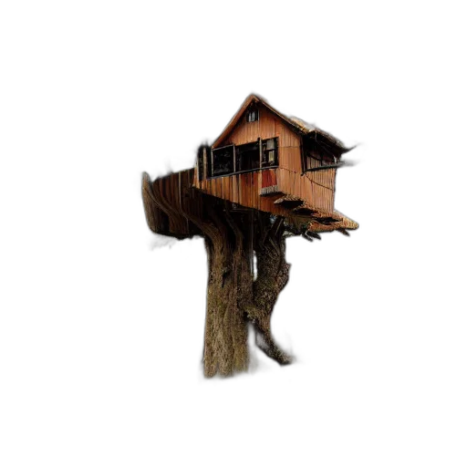 building, tree, furniture, face, 3d render, concept art, photorealistic, pixel art transparent PNG cut-out