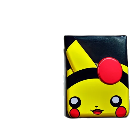 pixel art, 3d render, pikachu transparent PNG cut-out