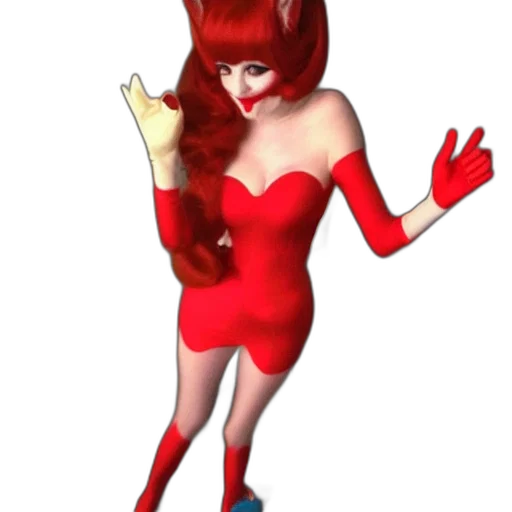dress, animal, creature, staff transparent PNG cut-out