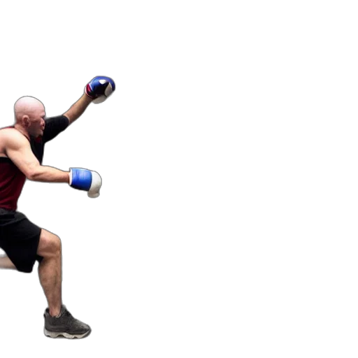 3d render, man, breaking, wall, giving, punch, reddit transparent PNG cut-out