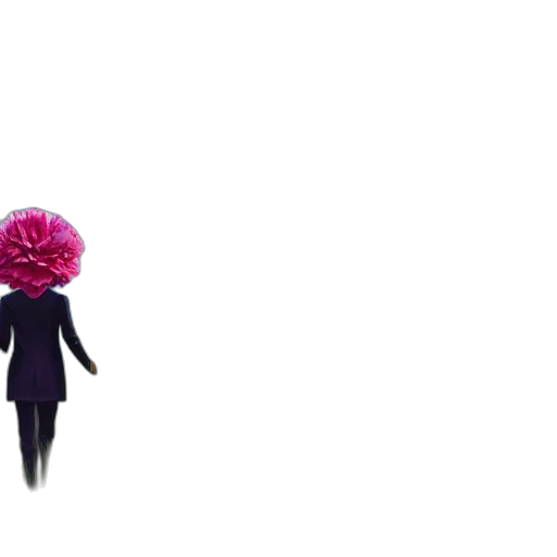 flower, umbrella, staff, crown transparent PNG cut-out