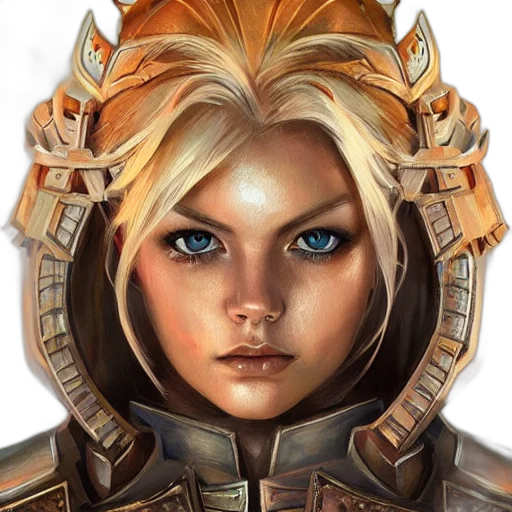 face, crown, mask, fantasy art transparent PNG cut-out