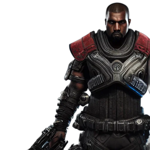 concept art, kanye, west, pirate transparent PNG cut-out