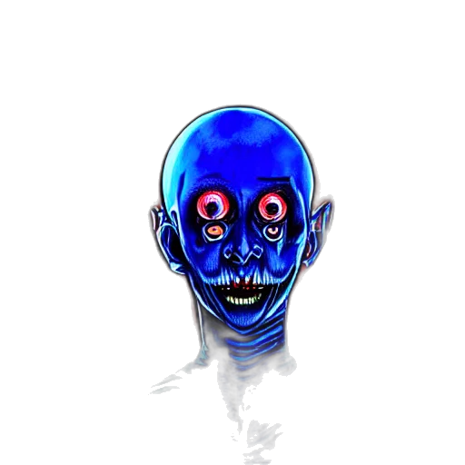 mask, robot, face, creature, concept art, 3d render, pixel art, cartoon transparent PNG cut-out