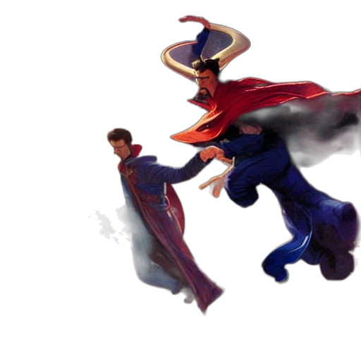 concept art, comic book art, 3d render, fantasy art transparent PNG cut-out