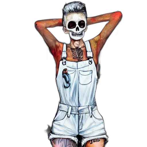 dress, watercolor, cartoon, concept art, comic book art, full, body, pose transparent PNG cut-out