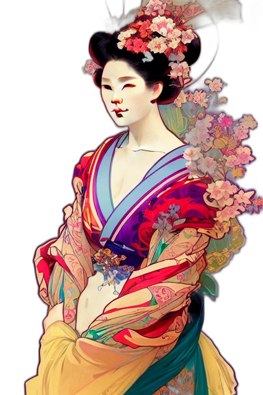 dress, staff, face, jewelry transparent PNG cut-out