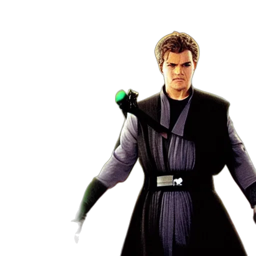 staff, 3d render, concept art, green, screenshot, revenge, sith transparent PNG cut-out